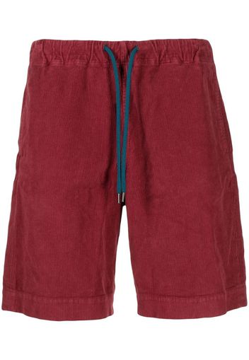 PS Paul Smith drawstring cotton-blend shorts - Rot