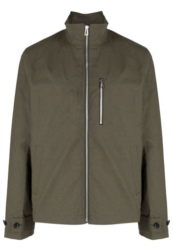 PS Paul Smith micro-checked lightweight jacket - Grün