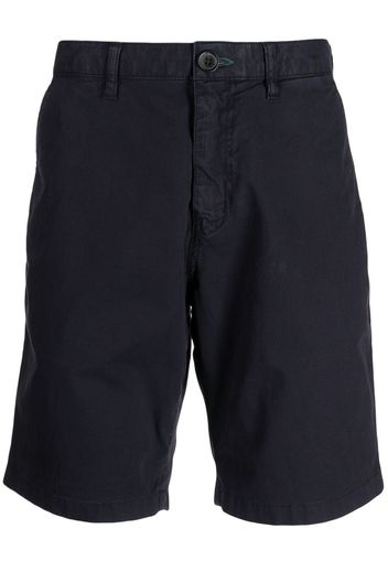 PS Paul Smith straight-leg stretch-cotton chino shorts - Blau