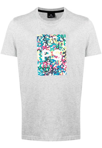 PS Paul Smith graphic-print short-sleeve T-shirt - Grau