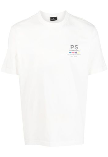 PS Paul Smith graphic-print T-shirt - Weiß