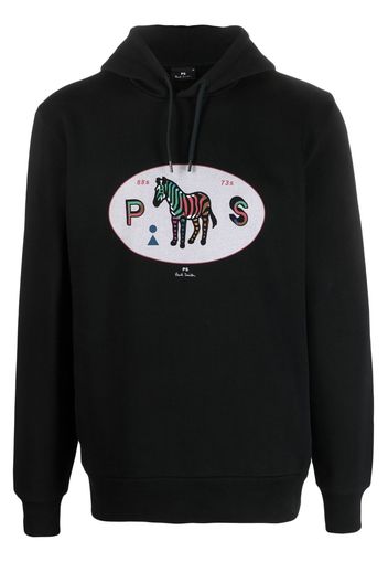 PS Paul Smith graphic-print hoodie - Schwarz