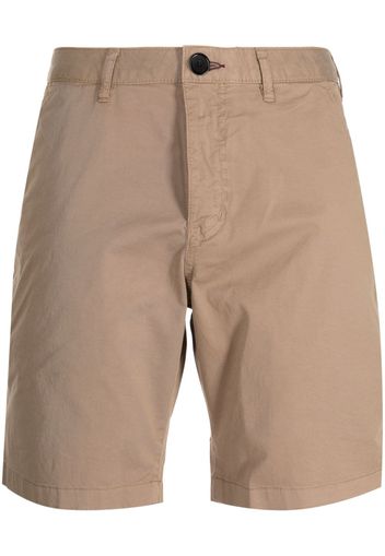 PS Paul Smith logo-patch chino shorts - Braun