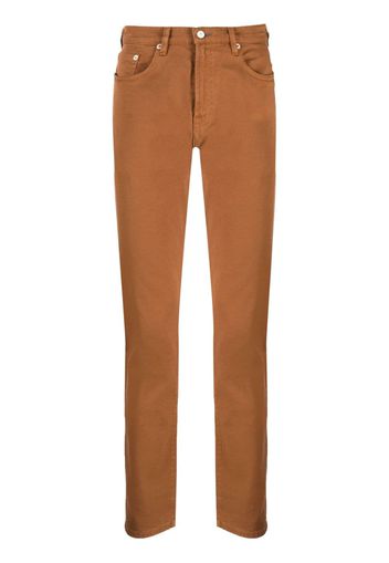 PS Paul Smith Halbhohe Straight-Leg-Jeans - Braun