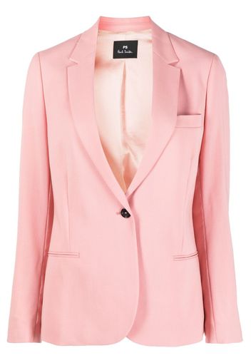 PS Paul Smith Einreihiger Blazer - Rosa