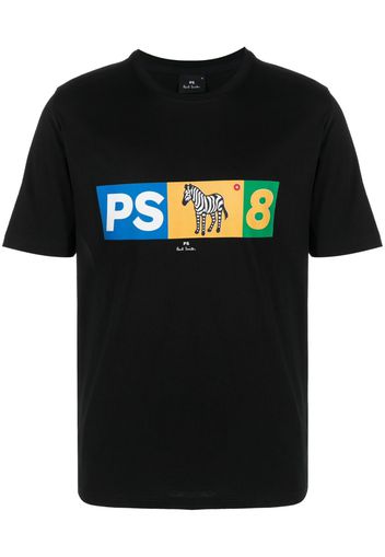 PS Paul Smith T-Shirt mit Logo-Print - Schwarz