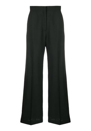PS Paul Smith high-waisted pressed-crease trousers - Grün