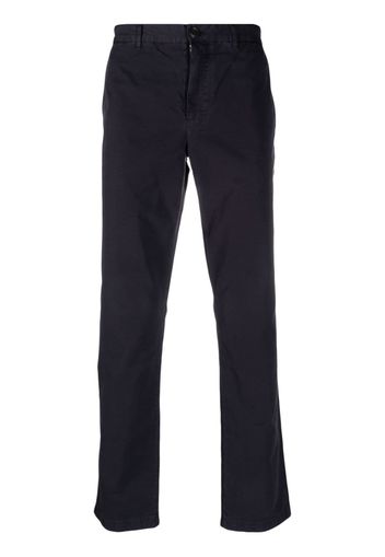 PS Paul Smith slim-cut logo-patch chino trousers - Blau