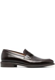 PS Paul Smith pointed-toe leather loafers - Braun