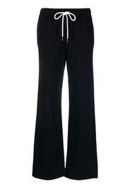 PS Paul Smith logo-embroidered straight track pants - Schwarz