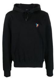 PS Paul Smith logo-print long-sleeve hoodie - Schwarz