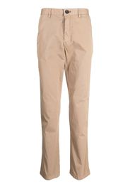 PS Paul Smith straight-leg mid-rise trousers - Braun