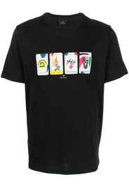 PS Paul Smith T-Shirt mit Tarotkarten-Print - Schwarz