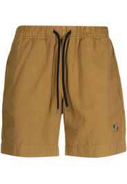 PS Paul Smith Shorts mit Zebra-Motiv - Braun