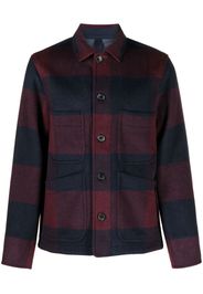 PS Paul Smith Karierte Hemdjacke - Violett