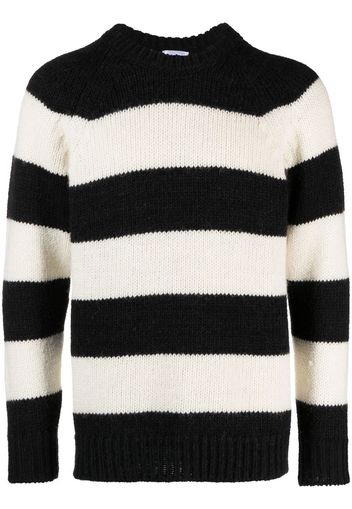 PT Torino striped two-tone jumper - Schwarz