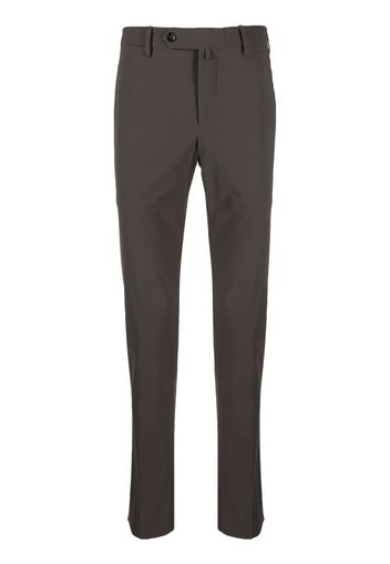 PT Torino mid-rise skinny-cut trousers - Braun