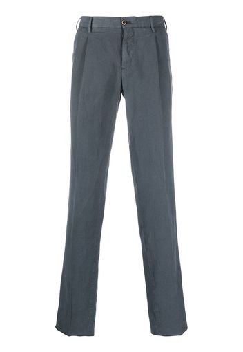 PT Torino pleated-detail trousers - Blau