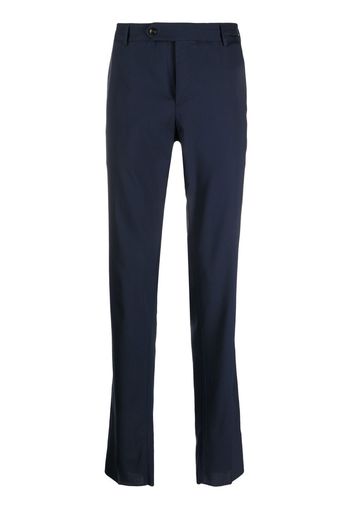 PT Torino straight-leg virgin-wool trousers - Blau