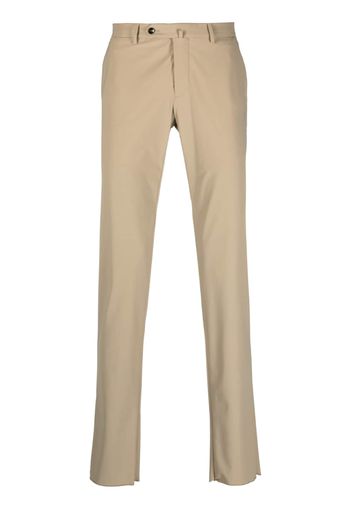 PT Torino plain stretch-design chinos - Nude