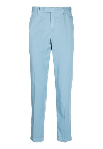 PT Torino pressed-crease tapered trousers - Blau