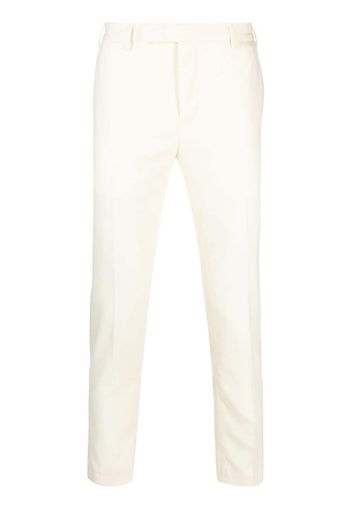 PT Torino logo-charm slim-cut chino trousers - Nude