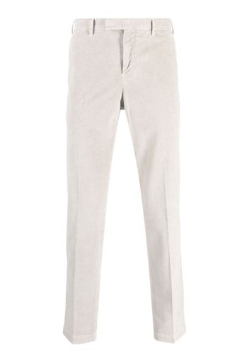 PT Torino corduroy slim-cut trousers - Grau