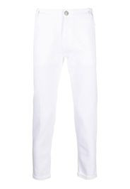 PT TORINO mid-rise slim-fit jeans - Weiß