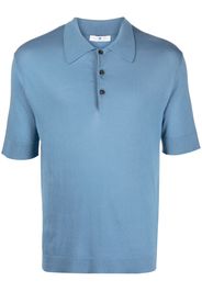PT Torino short-sleeve cotton polo shirt - Blau