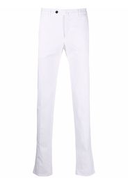 Pt01 mid-rise slim-cut chinos - Weiß