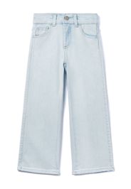 PUCCI Junior Marmo-print jeans - Blau