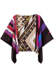 PUCCI Kaftan mit Patchwork-Print - Grün