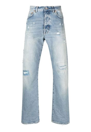 Purple Brand Mid-Rise Straight-leg jeans - Blau