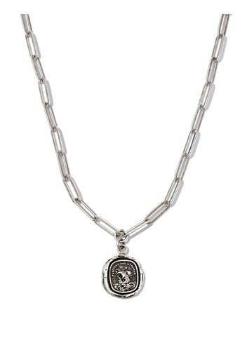 Pyrrha sterling silver Strength and Resilience charm necklace - Silber