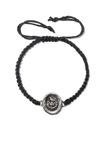 Pyrrha Unbreakable braided charm bracelet - Silber