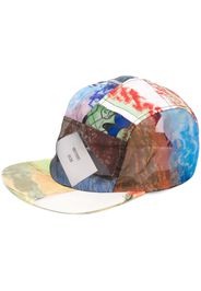 Quetsche Baseballkappe im Patchwork-Look - Blau