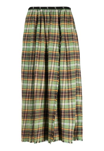 R13 Kilt flanel skirt - Grün