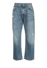 R13 'Bain' Boyfriend-Jeans - Blau