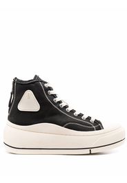 R13 Kurt high-top platform sneakers - Schwarz