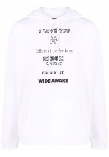 Raf Simons I Love You Hoodie - Weiß