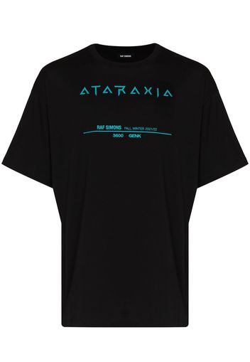 Raf Simons Ataraxia Tour T-Shirt - Schwarz