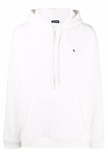 Raf Simons text-print hoodie - Weiß