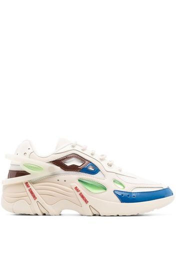 Raf Simons Cylon-21 lace-up sneakers - Nude