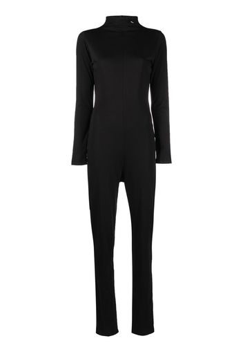 Raf Simons Funnel neck logo jumpsuit - Schwarz