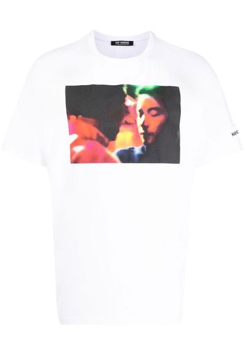 Raf Simons X Wing Shya printed T-shirt - Weiß