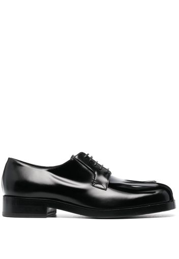 Raf Simons square-toe Derby shoes - Schwarz