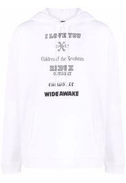 Raf Simons I Love You Hoodie - Weiß