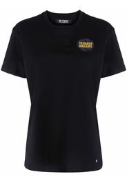 Raf Simons T-Shirt mit Patch - Schwarz