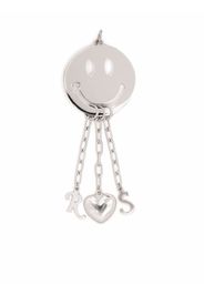 Raf Simons RSmiley charm pendant - Silber