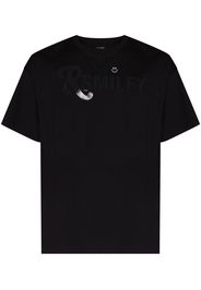 Raf Simons RAF SMILEY CHST PRNT OS SS TEE BLK - Schwarz